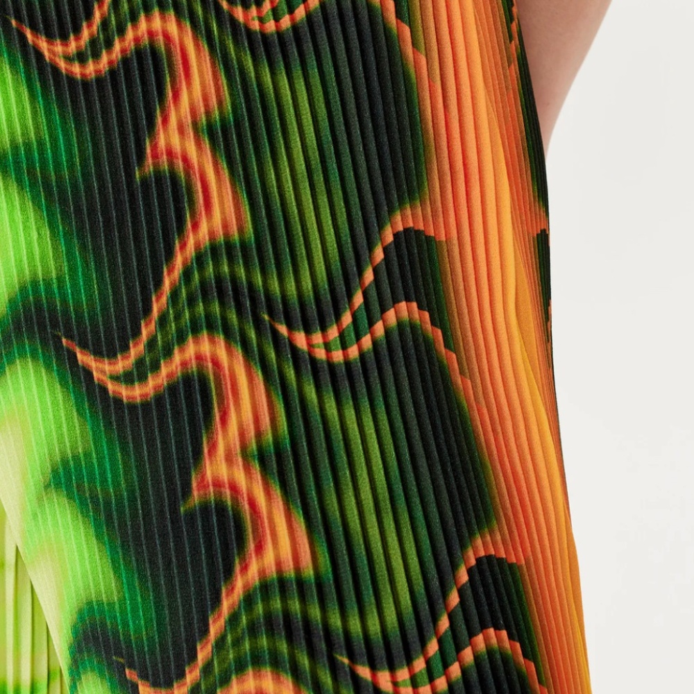 Julia Heuer 01 Jack Trouser Orange/Black/Green (Rare, Deadstock) - Picture 4 of 5